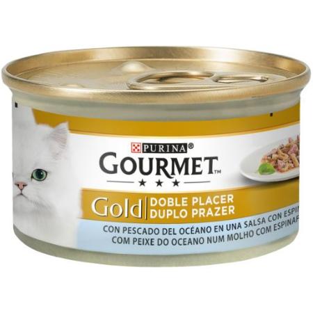 GOURMET GOLD  MOUSSE CON PESCADO 85GR