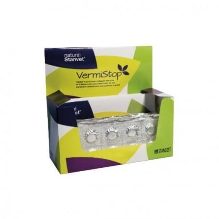 STANVET VERMISTOP ANTIPARASITARIO INTERNO PARA PERROS Y GATOS 1 COMPRIMIDO
