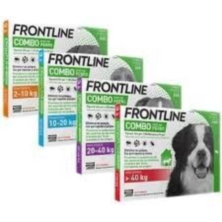FRONTLINE COMBO 18 PIPETAS 2 A 10 KG