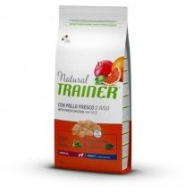 NATURAL TRAINER MEDIUM ADULT POLLO Y ARROZ 3 KG