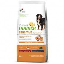 NATURAL TRAINER SENSITIVE NO GLUTEN ADULT SALMÓN 3 KG