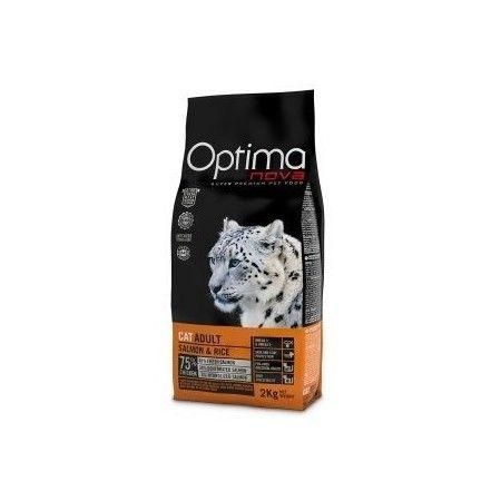 OPTIMA NOVA GATO SALMON Y ARROZ 2KG