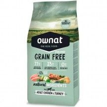 OWNAT GF PRIME ADULT CHICKEN & TURKEY 3KG