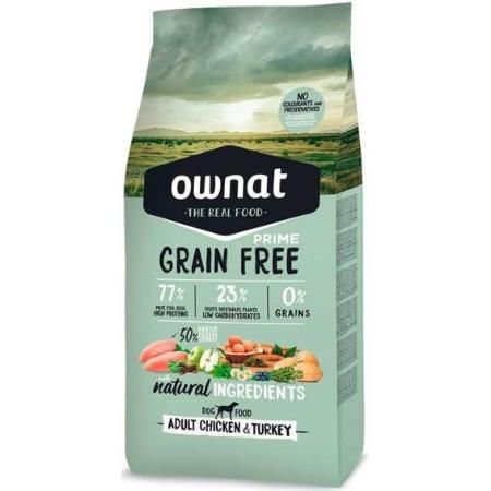 OWNAT GF PRIME ADULT CHICKEN & TURKEY 3KG