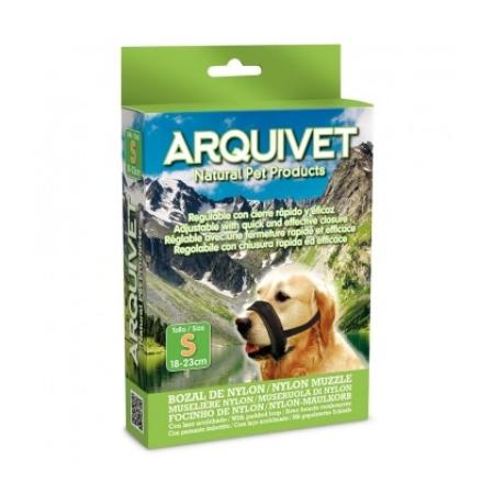 BOZAL NYLON ACOLCHADO TALLA S ARQUIZOO