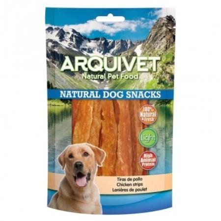 TIRAS POLLO ARQUIVET 100GR