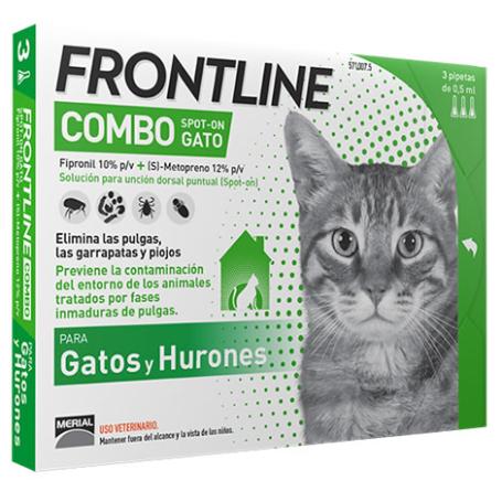 FRONTLINE COMBO GATO 3 UNIDADES