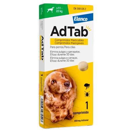 ADTAB ANTIPARASITARIOS PARA PERROS 11-22KG