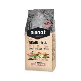 OWNAT JUST GATO POLLO 3 KG (NO ESTERILIZADO)