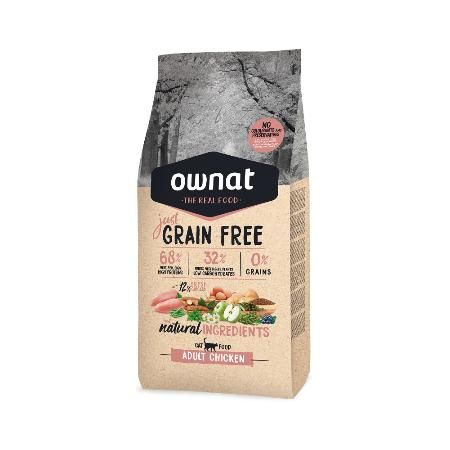OWNAT JUST GATO POLLO 3 KG (NO ESTERILIZADO)