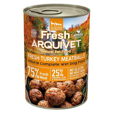 ARQUIVET FRESH TURKEY MEATBALLS 400GR 