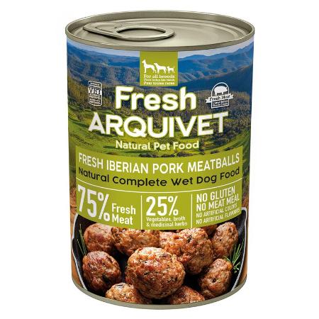 ARQUIVET FRESH PORK MEATBALLS 400GR 