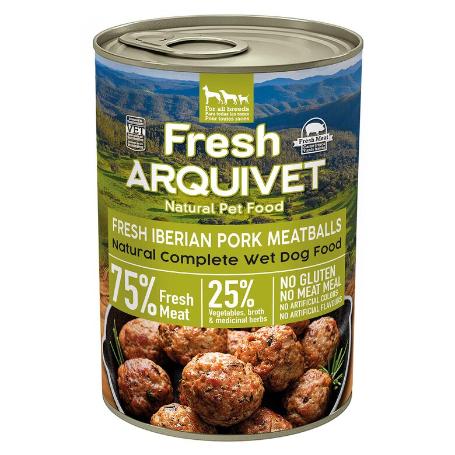 ARQUIVET FRESH PORK MEATBALLS 400GR 
