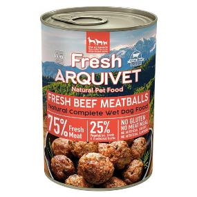ARQUIVET FRESH BEEF MEATBALLS 400GR 