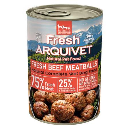 ARQUIVET FRESH BEEF MEATBALLS 400GR 