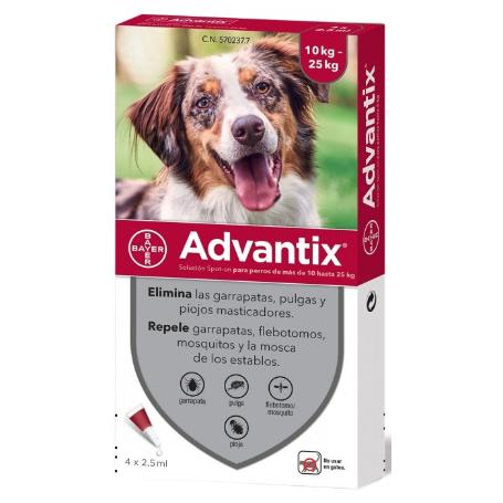 ADVANTIX 10-25 KG UD