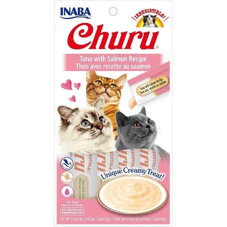 CHURU ATUN CON SALMON 4X14GR