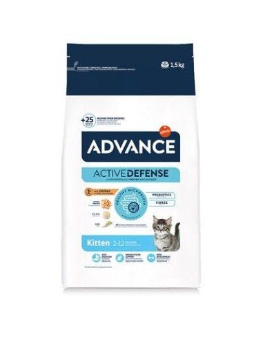 ADVANCE KITTEN POLLO Y ARROZ 1.5 KG