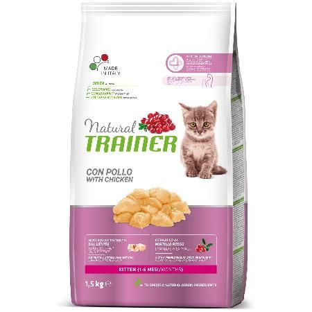 TRAINER PIENSO NATURAL KITTEN POLLO