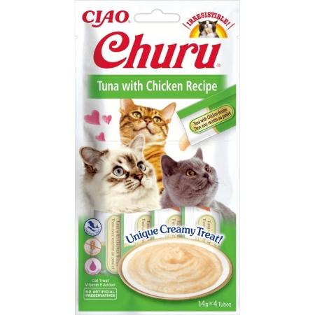 CHURU ATUN CON POLLO 4X14GR