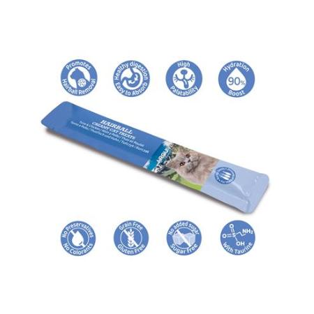 ARQUIVET SNACK CREMOSO HAIRBALL 5X14GR