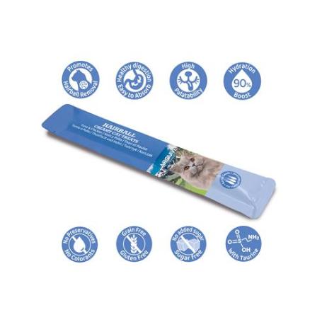 ARQUIVET SNACK CREMOSO HAIRBALL 5X14GR