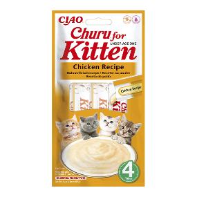 CHURU KITTEN POLLO 4X14GR