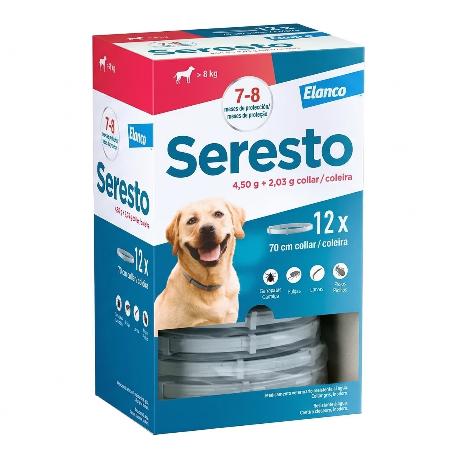 PACK 12 SERESTO COLLAR MÁS DE 8 KG